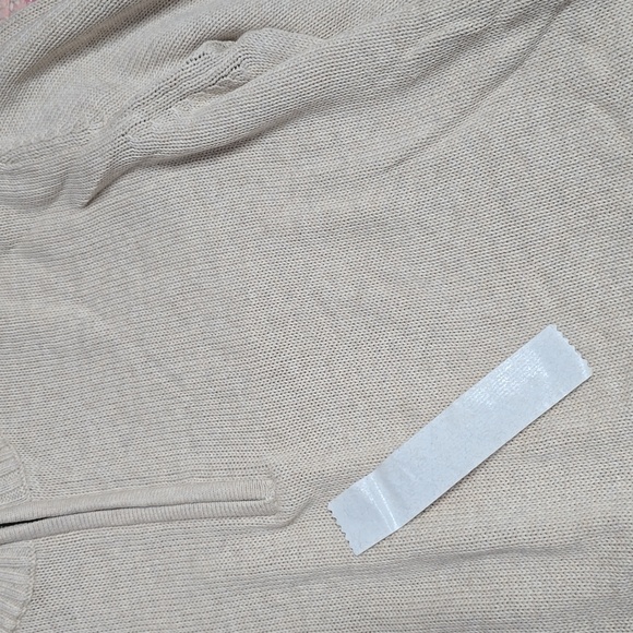 St John's Bay tan sweater sz Large NWT - Picture 9 of 10